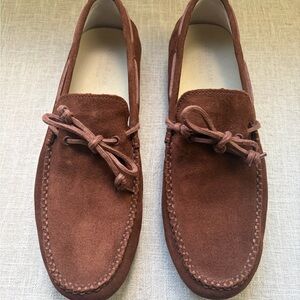 Cole Haan Chestnut Suede Loafers